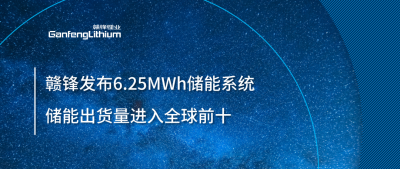 ESIE2025圓滿收官！贛鋒全新6.25MWh儲能系統(tǒng)成焦點，儲能出貨量進入全球前十